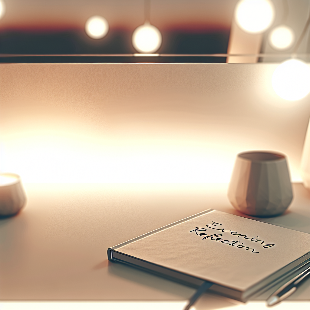 Evening review ritual